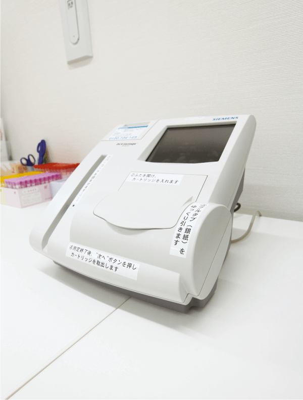 糖尿病検査機器(ヘモグロビンA1c測定他)
